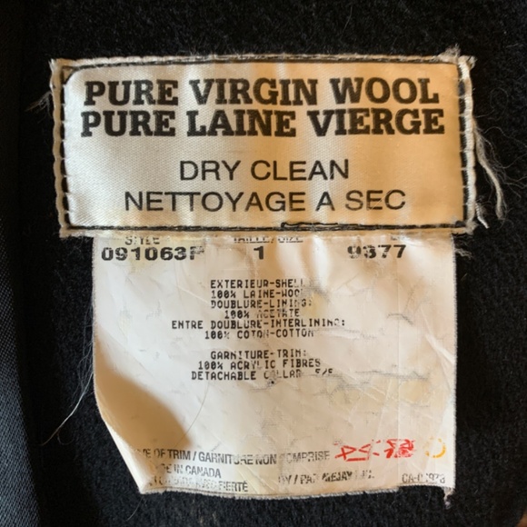 Me-Jay 100% wool coat - Picture 4 of 7